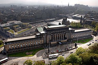 <span class="mw-page-title-main">St Andrew's House</span> Office building in Edinburgh