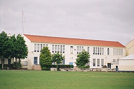 کالج سنت پیتر ، اوکلند ؛ Bro O'Driscoll Building.JPG