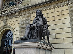 Statue von Ludvig Holberg