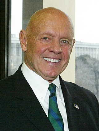 <span class="mw-page-title-main">Stephen Covey</span> American educator, author, businessman and motivational speaker