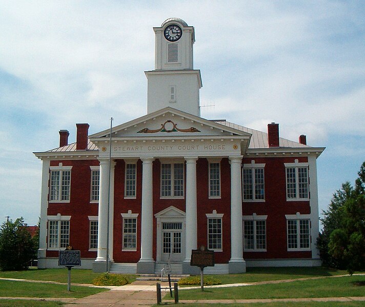 File:Stewart County Courthouse in Lumpkin, Georgia, USA, July 2008.jpg