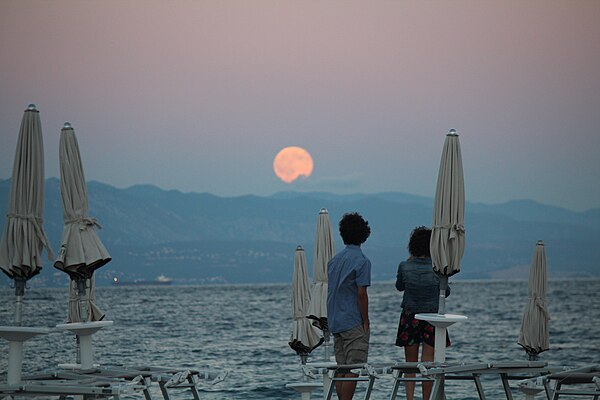 Image: Sunset in Opatija