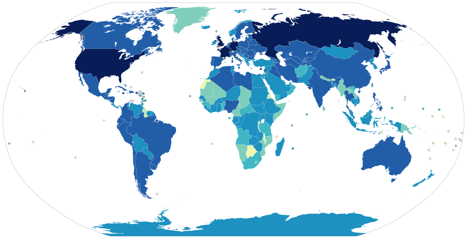 Map clear. Британские заморские территории. "World-files". Внедрение телевидения в мире по годам. Media developed Countries.