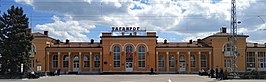 Taganrog-Passazhirsky railway station building - N side cropped.jpg