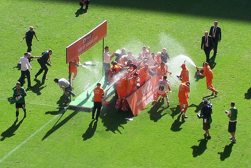 File:Tangerine Champagne at Wembley Stadium - geograph.org.uk - 1873281.jpg