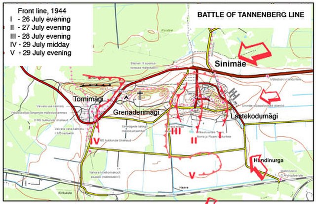 Battle of Tannenberg Line, 26–29 July 1944
