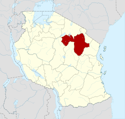 Tanzania Manyara location map.svg