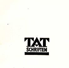 Tat Schriften (1931) Tat Schriften 1931.jpg