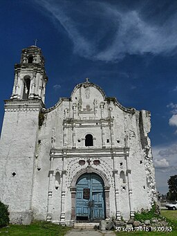 Templo de San Francisco Tepeolulco, 2018.