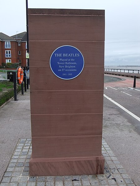 File:The Beatles plaque at New Brighton (1).JPG