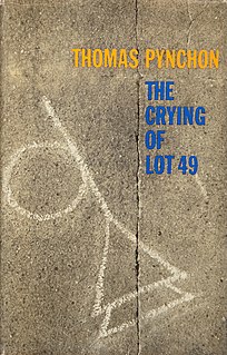 <i>The Crying of Lot 49</i> 1965 novel by Thomas Pynchon