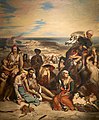 The Massacre at Chios by Eugène Delacroix. Copy by Pierre Andrieu. 19th cent. Athens War Museum.