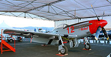 The Rebel, a P-51D-25-NT, at the 2014 Reno Air Races The Rebel P-51D-25NT N151CF 2014 Reno Air Races photo D Ramey Logan.jpg