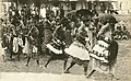 Danse des Fon pendant les célébrations (1908).
