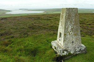 Top of Greeny Hill and Trig Point - geograph.org.uk - 1440178.jpg