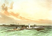 1880年の英海軍水雷艇