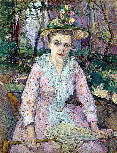 File:Toulouse-Lautrec -- Femme à l'ombrelle.jpg