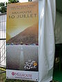 Français : Publicté officiel du Tour à Mulhouse English: Official publicity of the Tour de France in Mulhouse