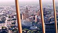 Viewed from the top of the Tower of the Americas in 2003.