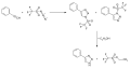 Trifluormethansulfonylazid - Reaktion