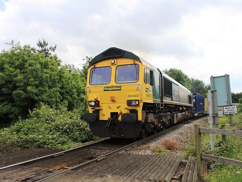 File:Trimley Branch Line - Freightliner 66502.jpg