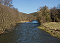 tussen Stavelot en Trois Ponts, rivier: l'Amblève