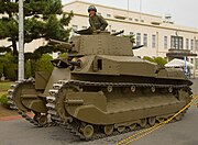 レストアされた八九式中戦車