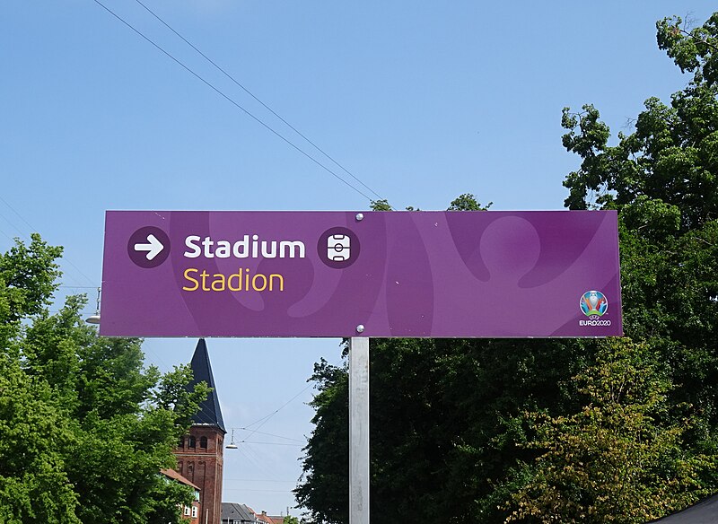 File:UEFA Euro 2020 - Directional sign at Vibenshus Runddel.jpg