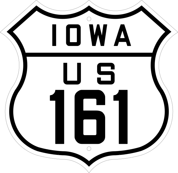 File:US 161 Iowa 1926.svg