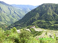 Pasil Valley in Kalinga, part of the Cordillera Central mountain range
