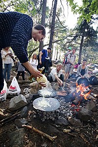 Urskogsfestival med Forum Finntorp i urskogen Ryssbergen