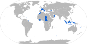 Map of VAB operators in blue