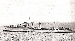 NRP Vouga, lead ship of the Vouga-class destroyers employed in the defense of the Portuguese sea lines of communications during World War II VOUGA 1624.jpg