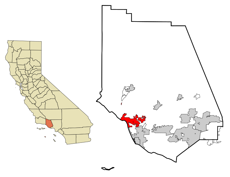 File:Ventura County California Incorporated and Unincorporated areas San Buenaventura (Ventura) Highlighted.svg