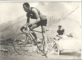 Mario Vicini Italian cyclist