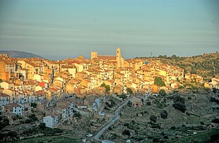 Panorámica de Villafranca del Cid