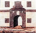 Portal bramny w 1835 r.