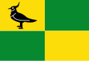 Flagge des Ortes Vogelwaarde