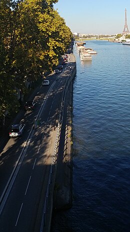 Illustrasjonsbilde av artikkelen Voie Georges-Pompidou