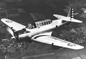 Vultee YA-19 in flight.jpg