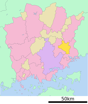 Wake in Okayama Prefecture Ja.svg