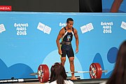 Deutsch: Gewichtheben bei den Olympischen Jugendspielen 2018; Tag 2, 10. Oktober 2018; Jungen 62 kg English: Weightlifting at the 2018 Summer Youth Olympics at 8 October 2018 – Boys' 62 kg