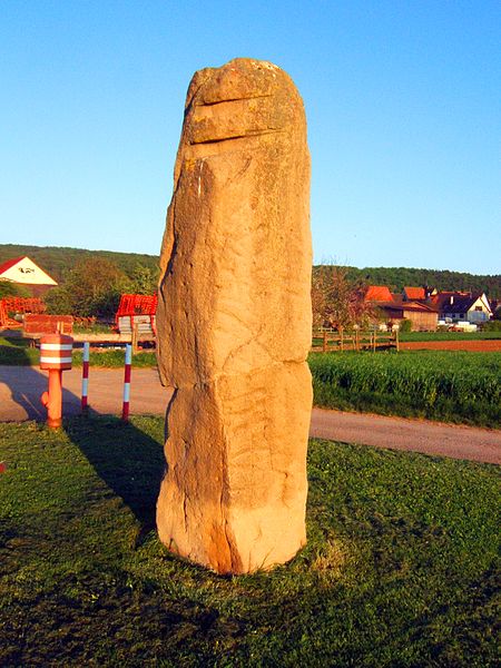 Weilheimer Menhir 2008