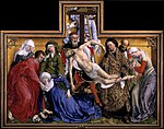 Korsnedtagningen av Rogier van der Weyden (före 1443), Pradomuseet.
