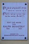 Ralph Benatzky - Gedenktafel