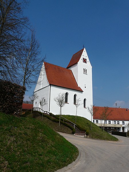 Wiesenbach, GZ Unterwiesenbach Kirche v SW 01