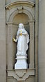 Deutsch: Wiesentheid, Pfarrkirche St. Mauritius, Statue der Hl. Eleonore English: Germany, Wiesentheid, parish church St. Mauritius