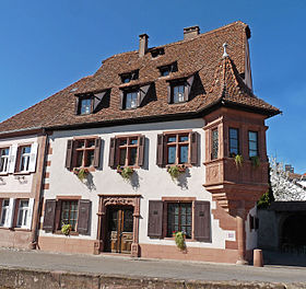A Maison des Tanneurs (Wissembourg) cikk szemléltető képe