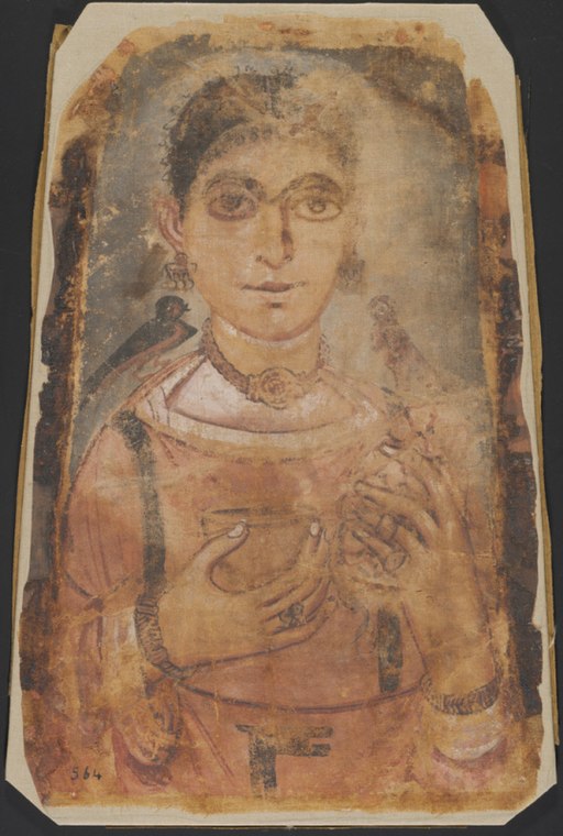 Woman, Antinoopolis, AD 250-300 (Houston, TX, Menil Collection)