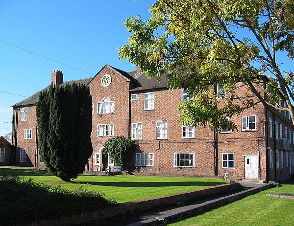 Former workhouse in Nantwich, dating from 1780